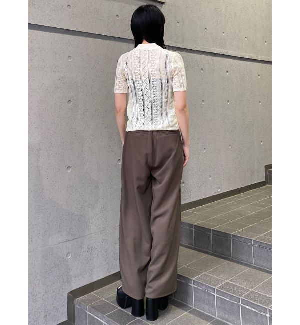 MURUA「ダブルタックワイドパンツ」|その他|