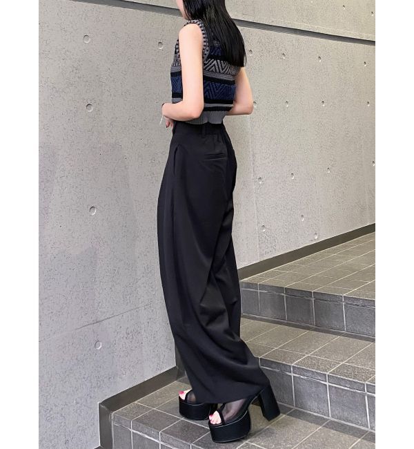 MURUA「ダブルタックワイドパンツ」|その他|