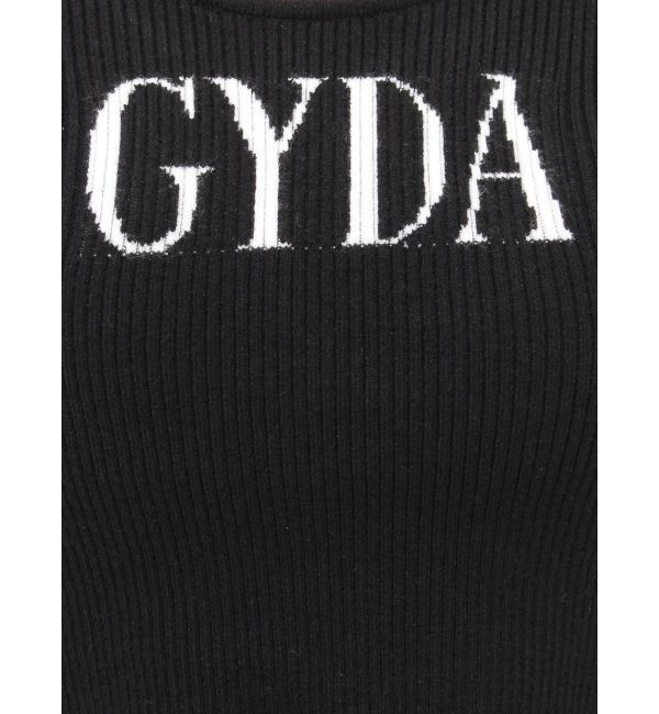 GYDA「GYDA jacquardタンクニットトップス」|タンクトップ|