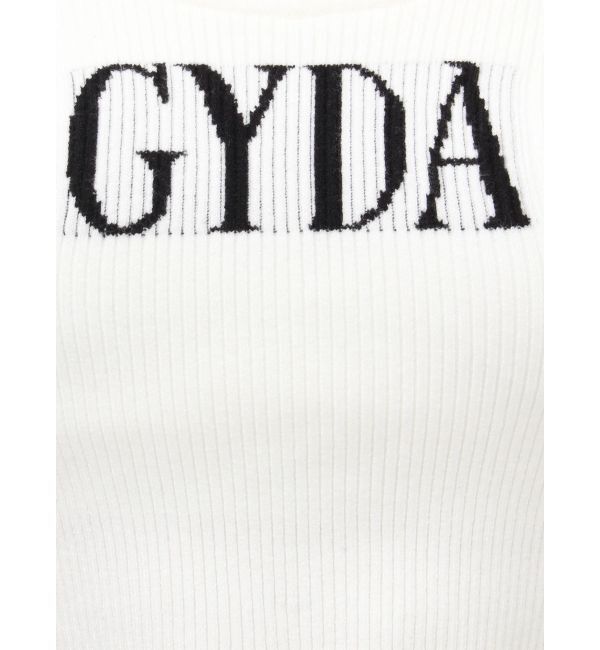 GYDA「GYDA jacquardタンクニットトップス」|タンクトップ|