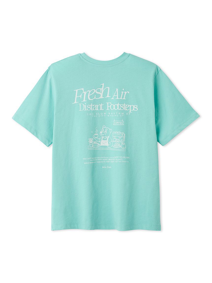 Mila Owen「カフェモチーフグラフィックＴシャツ」|Tシャツ・カットソー|