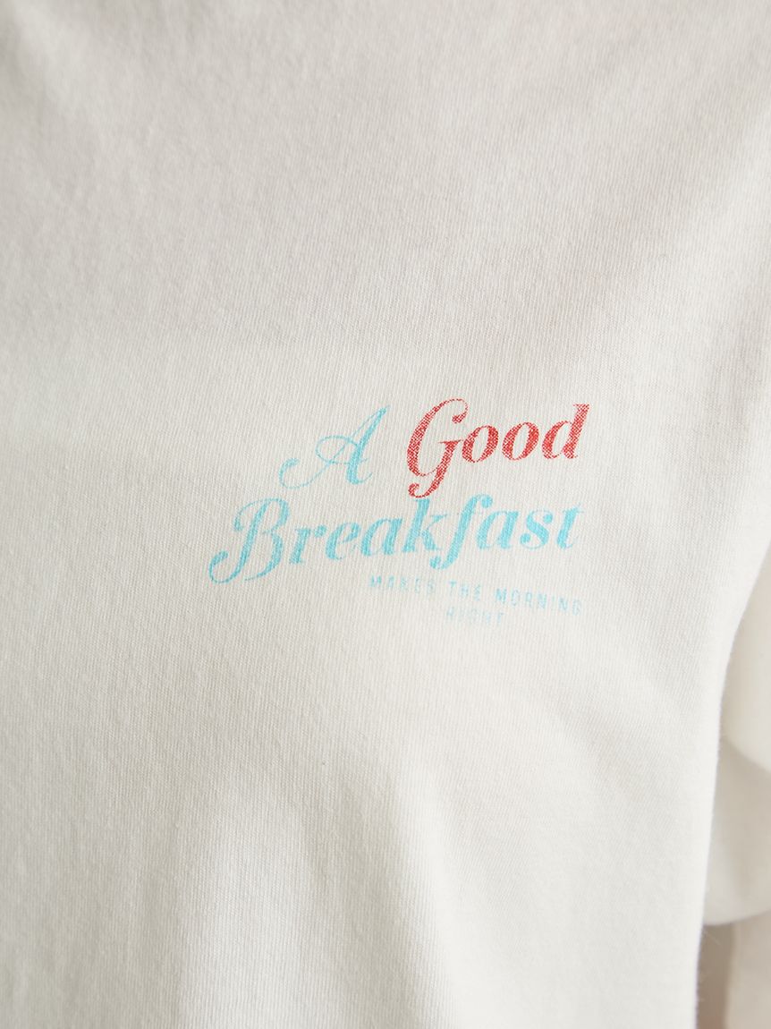 Mila Owen「カフェモチーフグラフィックＴシャツ」|Tシャツ・カットソー|