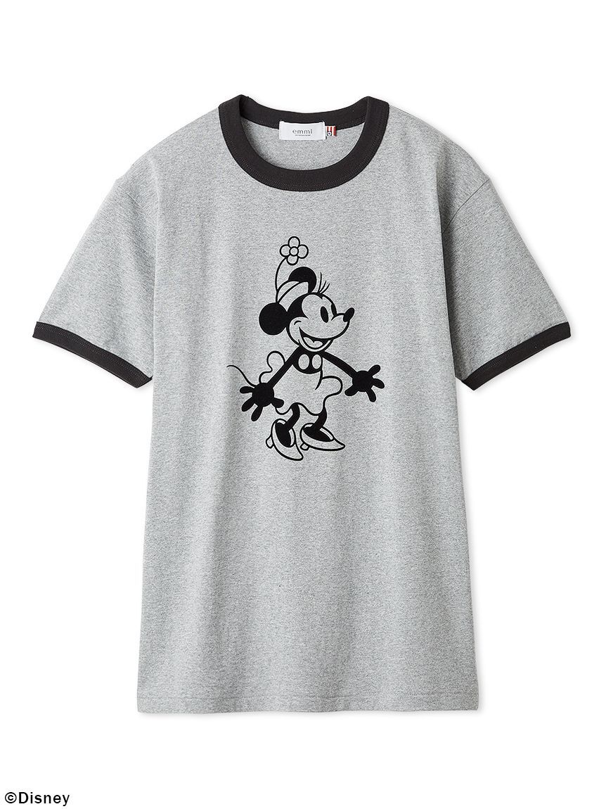 emmi atelier「【emmi&times;GOOD ROCK SPEED】MINNIE MOUSE/リンガー Tシャツ」|Tシャツ・カットソー|