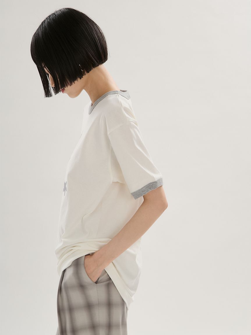 emmi atelier「【emmi&times;GOOD ROCK SPEED】MINNIE MOUSE/リンガー Tシャツ」|Tシャツ・カットソー|