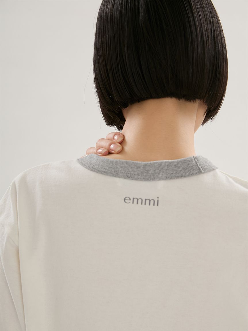 emmi atelier「【emmi&times;GOOD ROCK SPEED】MINNIE MOUSE/リンガー Tシャツ」|Tシャツ・カットソー|