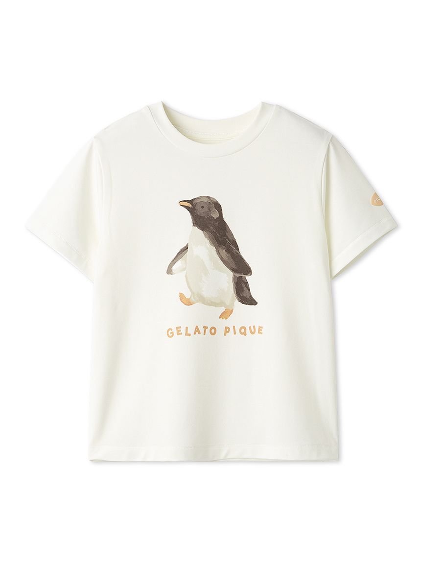 GELATO PIQUE KIDS & BABY「【KIDS】【接触冷感】シーアニマル柄ワンポイントTシャツ」|ルームウェア|