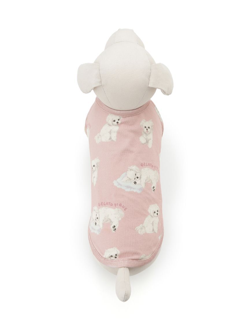  GELATO PIQUE CAT&DOG「【CAT&DOG】マルチーズ柄カットソープルオーバー」|その他|