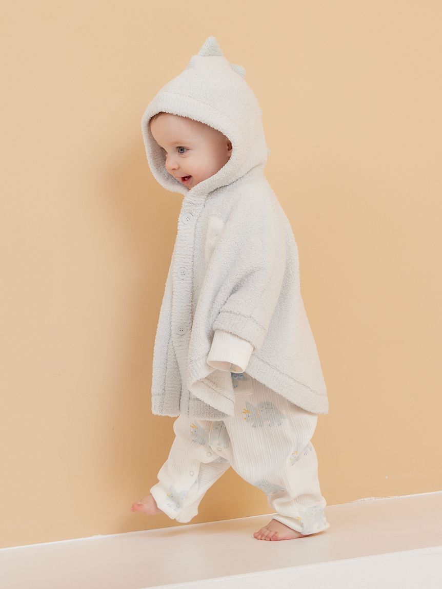 GELATO PIQUE KIDS & BABY「【ラッピング済み】【BABY】パウダーアニマルポンチョ&スタイセット BOX付き」|その他ベビー用品|