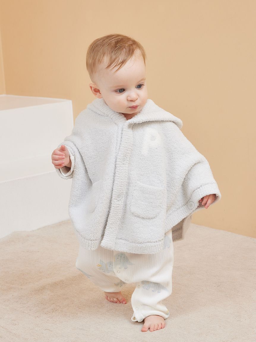 GELATO PIQUE KIDS & BABY「【ラッピング済み】【BABY】パウダーアニマルポンチョ&スタイセット BOX付き」|その他ベビー用品|