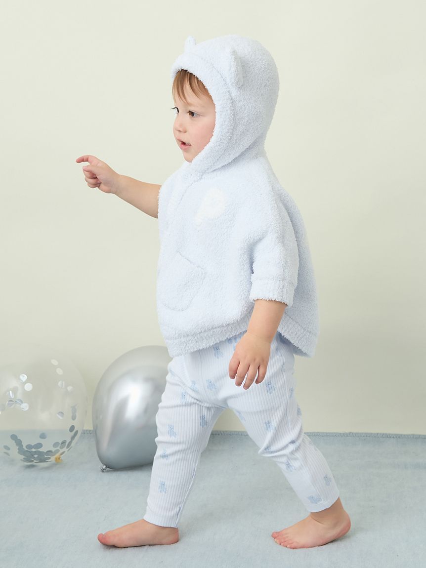 GELATO PIQUE KIDS & BABY「【ラッピング済み】【BABY】パウダーベアポンチョ&ストローマグセット BOX付き」|その他ベビー用品|