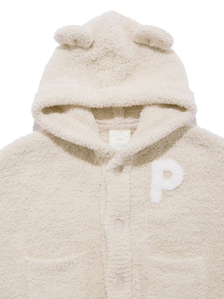 GELATO PIQUE KIDS & BABY「【ラッピング済み】【BABY】パウダーベアポンチョ&ストローマグセット BOX付き」|その他ベビー用品|