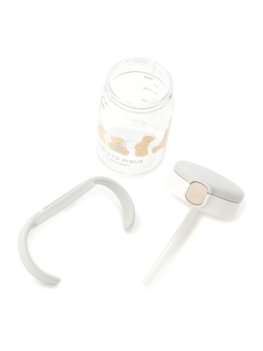 GELATO PIQUE KIDS & BABY「【ラッピング済み】【BABY】パウダーベアポンチョ&ストローマグセット BOX付き」|その他ベビー用品|