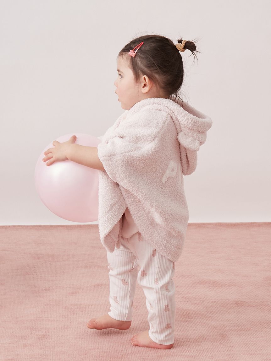 GELATO PIQUE KIDS & BABY「【ラッピング済み】【BABY】パウダーベアポンチョ&ストローマグセット BOX付き」|その他ベビー用品|