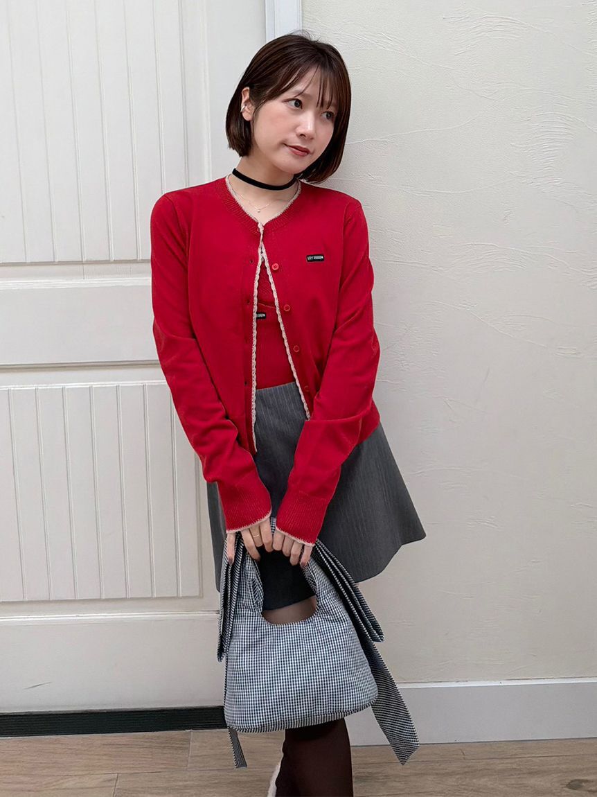 LILY BROWN「2wayビッグリボンバッグ」|ハンドバッグ|