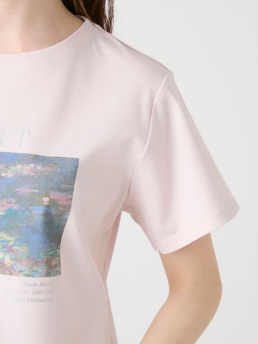 CELFORD「【洗える】【Monet】アートプリントＴシャツ」|Tシャツ・カットソー|