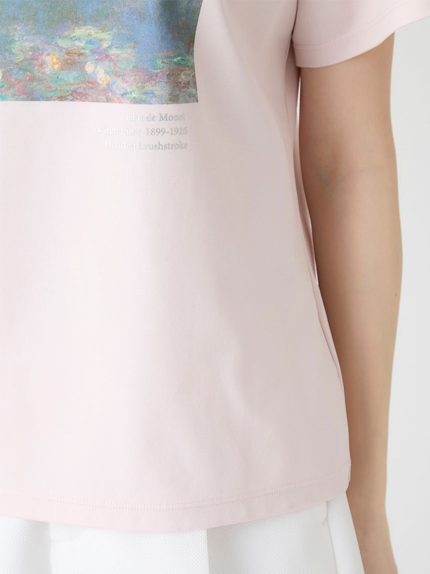 CELFORD「【洗える】【Monet】アートプリントＴシャツ」|Tシャツ・カットソー|