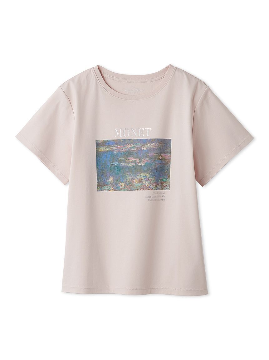 CELFORD「【洗える】【Monet】アートプリントＴシャツ」|Tシャツ・カットソー|