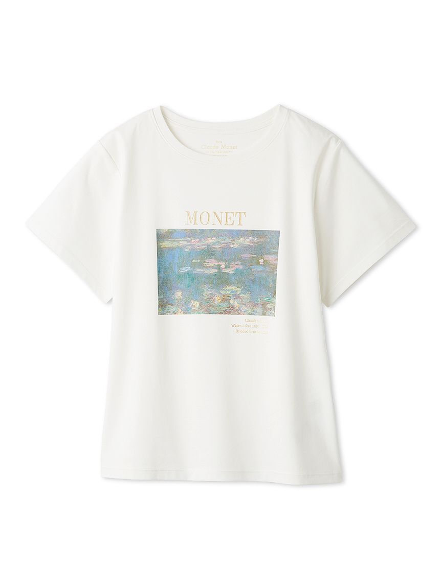CELFORD「【洗える】【Monet】アートプリントＴシャツ」|Tシャツ・カットソー|