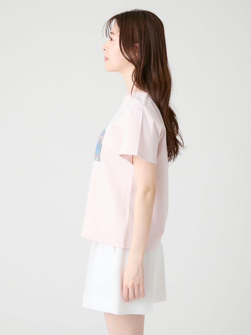 CELFORD「【洗える】【Monet】アートプリントＴシャツ」|Tシャツ・カットソー|