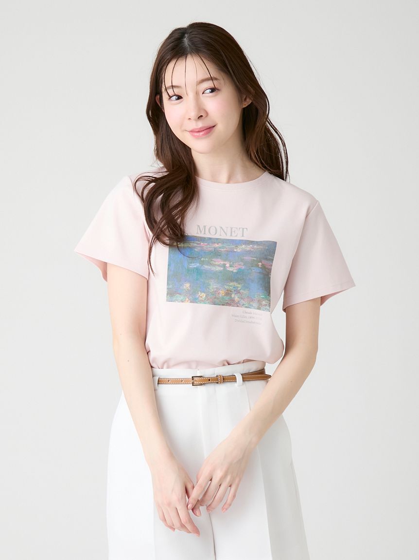 CELFORD「【洗える】【Monet】アートプリントＴシャツ」|Tシャツ・カットソー|LPNK