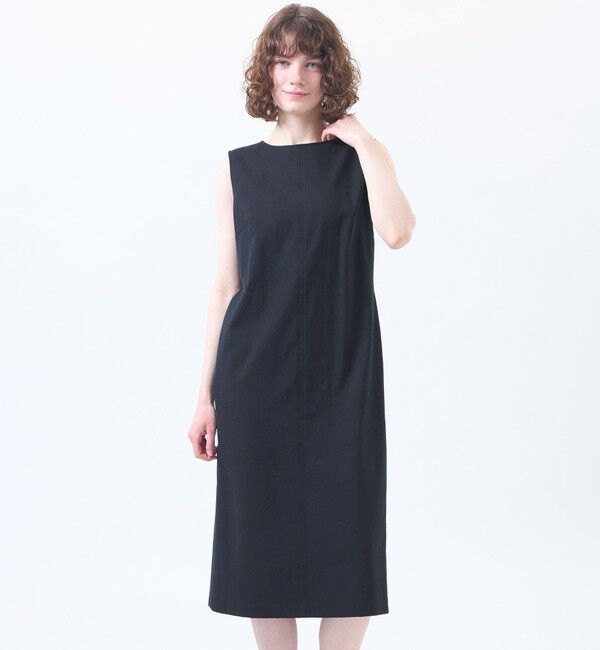 MACKINTOSH PHILOSOPHY「ドライオックスフォードコクーンワンピース」|ワンピース|ネイビー