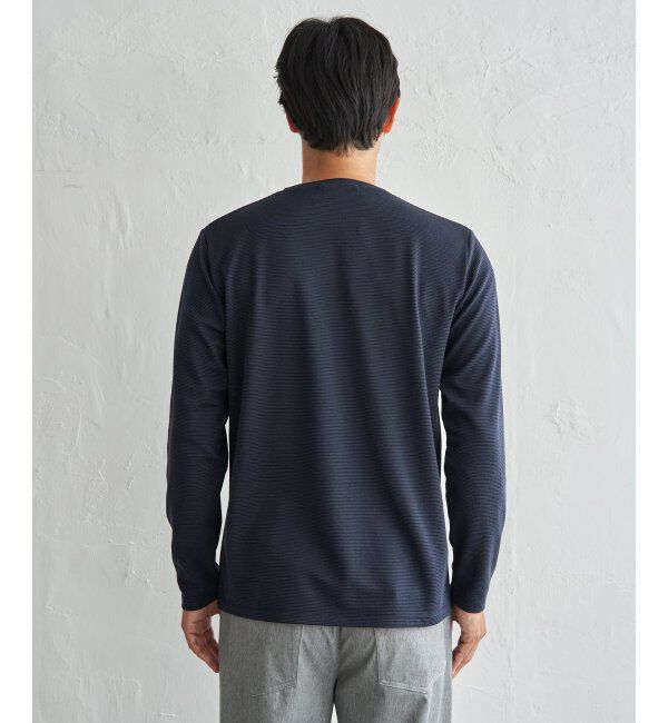 ikka「ＷフェイスリップルキリカエロンＴ」|Tシャツ・カットソー|