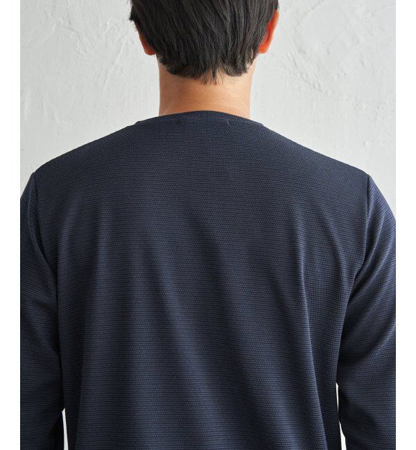 ikka「ＷフェイスリップルキリカエロンＴ」|Tシャツ・カットソー|