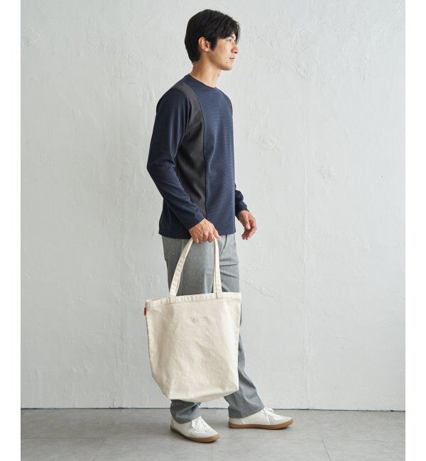ikka「ＷフェイスリップルキリカエロンＴ」|Tシャツ・カットソー|