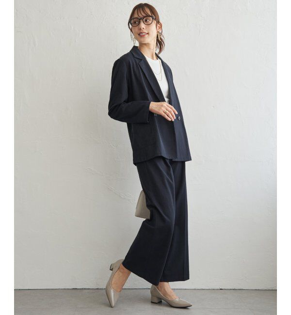 IKKA LOUNGE「【セットアップ対応】GOKU楽ワーク ワイドパンツ」|その他|