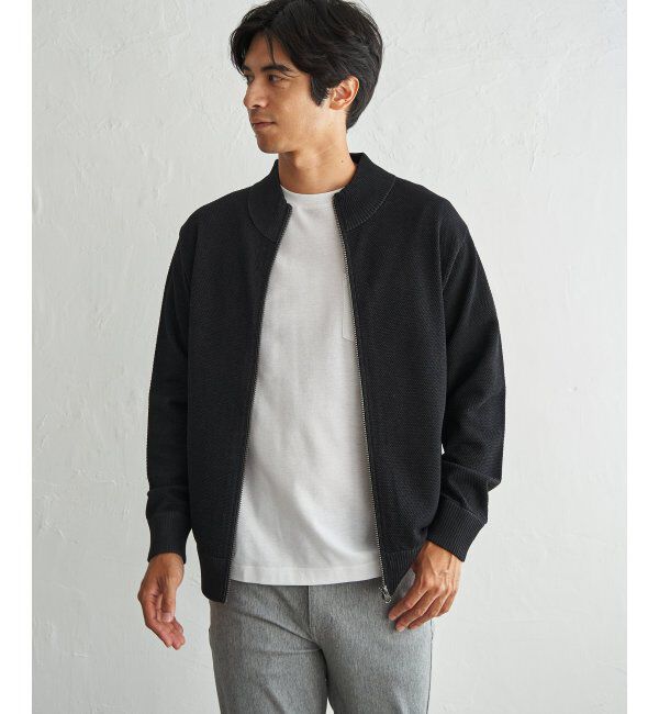 ikka「ALLシーズンニットジップアップ」|その他|