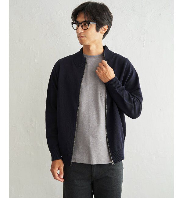 ikka「ALLシーズンニットジップアップ」|その他|