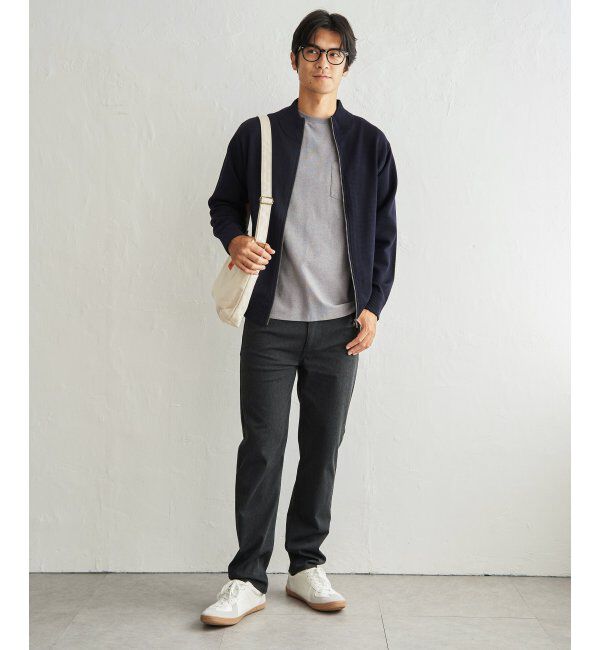 ikka「ALLシーズンニットジップアップ」|その他|