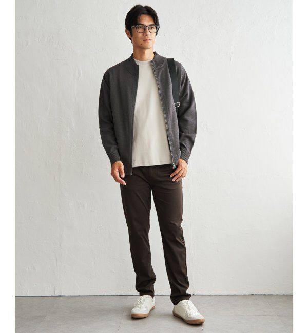ikka「ALLシーズンニットジップアップ」|その他|