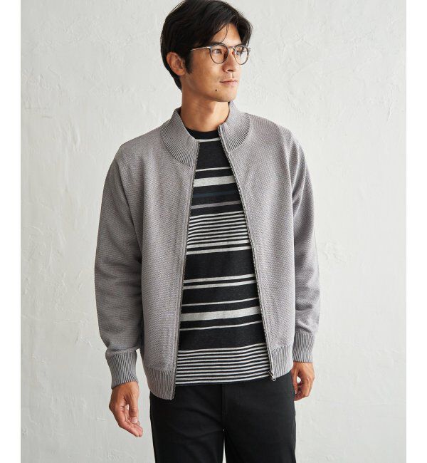 ikka「ALLシーズンニットジップアップ」|その他|