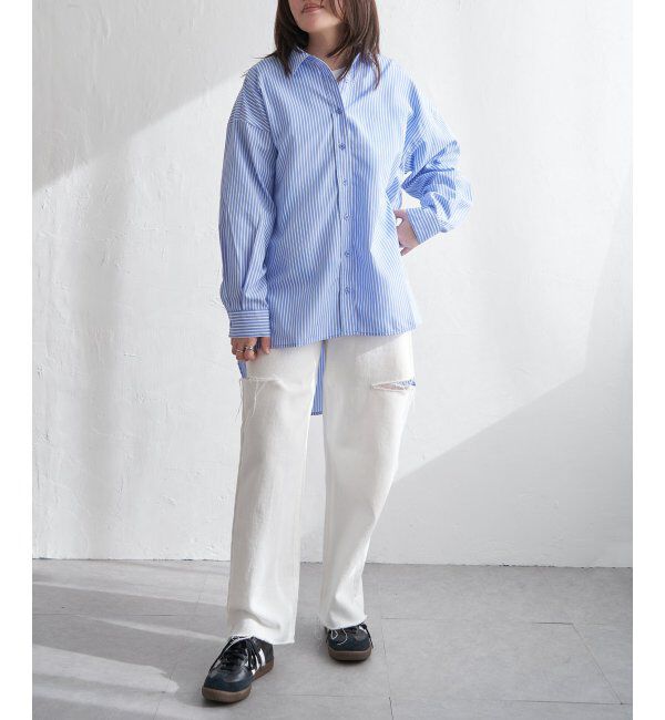 VENCE share style「テールカットシャツ」|シャツ・ブラウス|