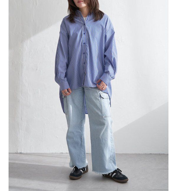 VENCE share style「テールカットシャツ」|シャツ・ブラウス|