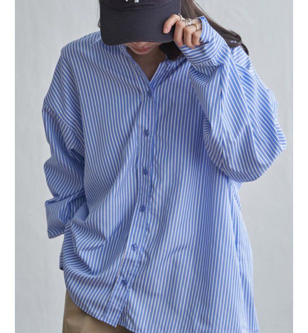 VENCE share style「テールカットシャツ」|シャツ・ブラウス|