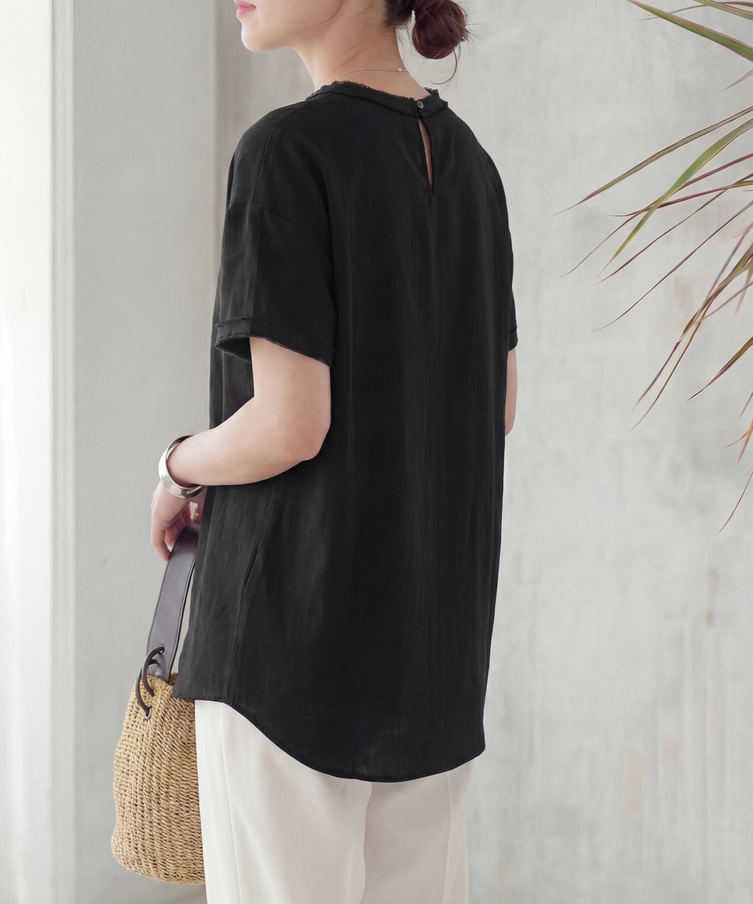 STYLE DELI「【LUXE】everyday半袖ブラウス」|シャツ・ブラウス|