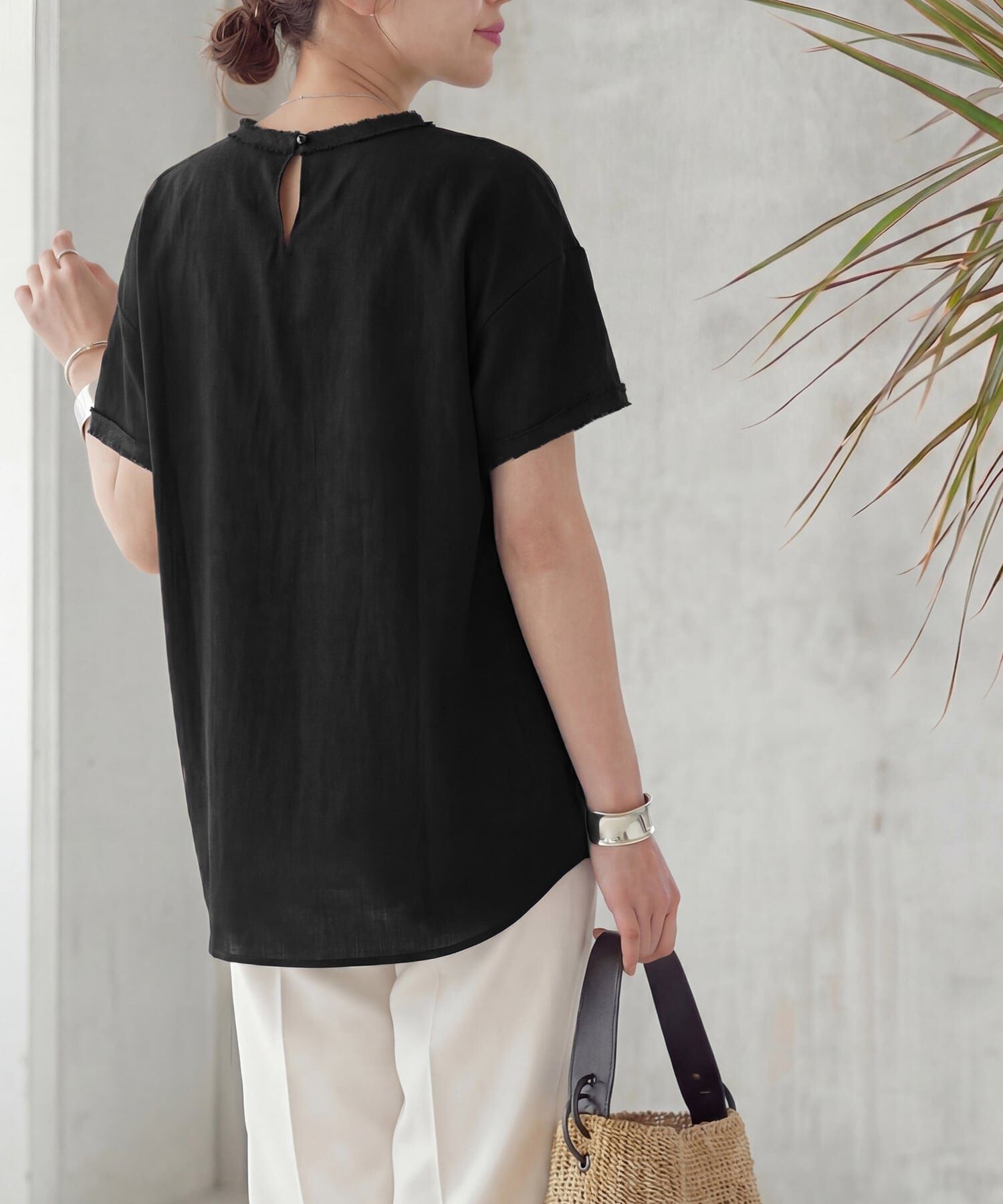 STYLE DELI「【LUXE】everyday半袖ブラウス」|シャツ・ブラウス|