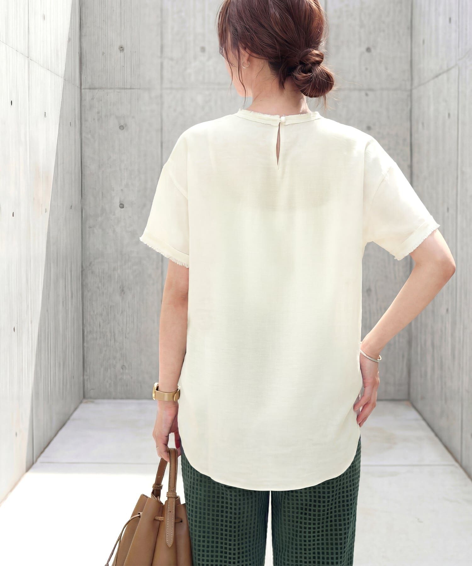 STYLE DELI「【LUXE】everyday半袖ブラウス」|シャツ・ブラウス|