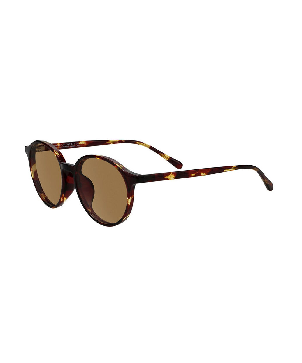  「ボストン型 サングラス｜クリア 黒縁 ライトカラー COLOR SUNGLASSES UVカット 紫外線対策 」|サングラス|ブラウン系その他1