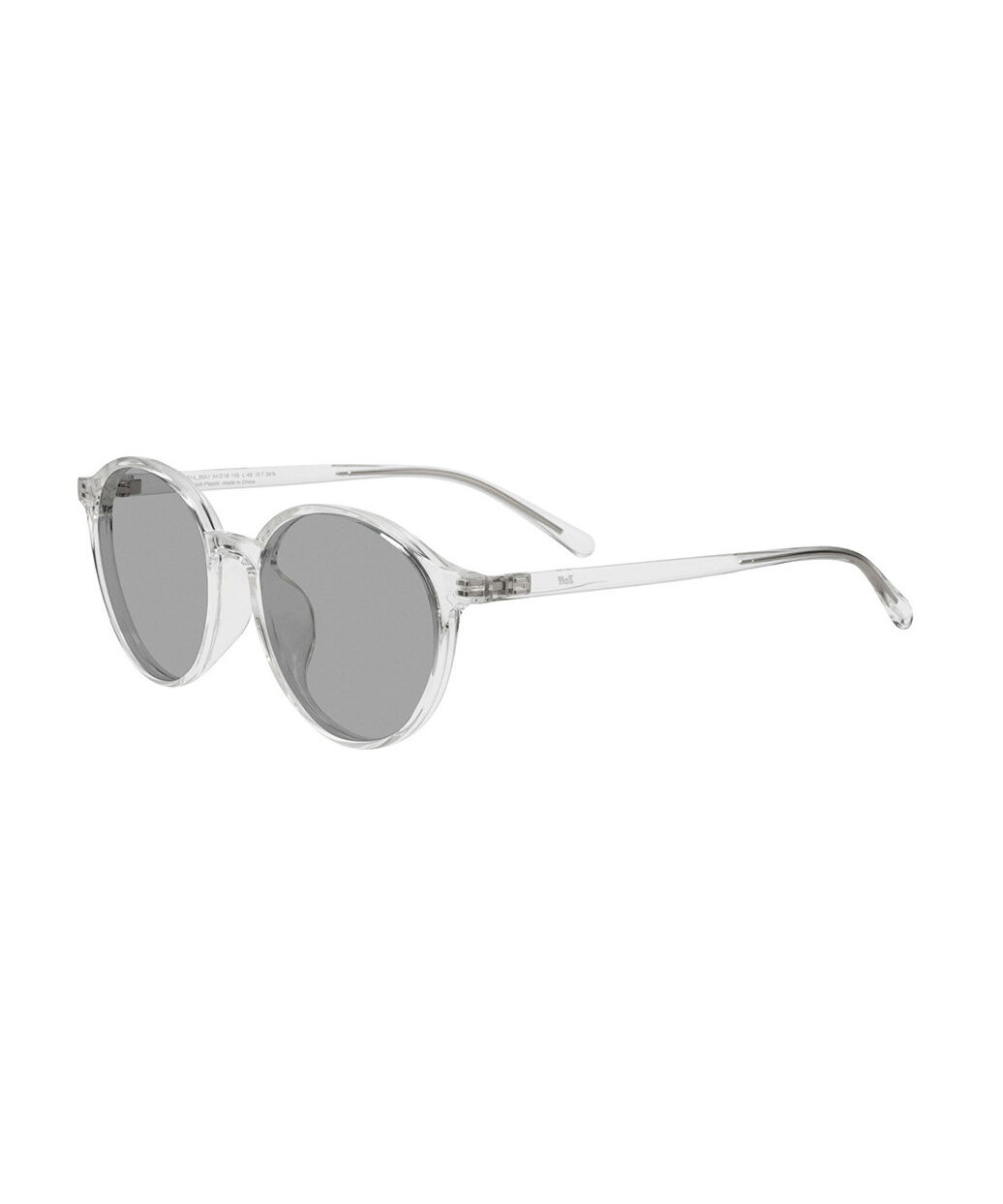  「ボストン型 サングラス｜クリア 黒縁 ライトカラー COLOR SUNGLASSES UVカット 紫外線対策 」|サングラス|