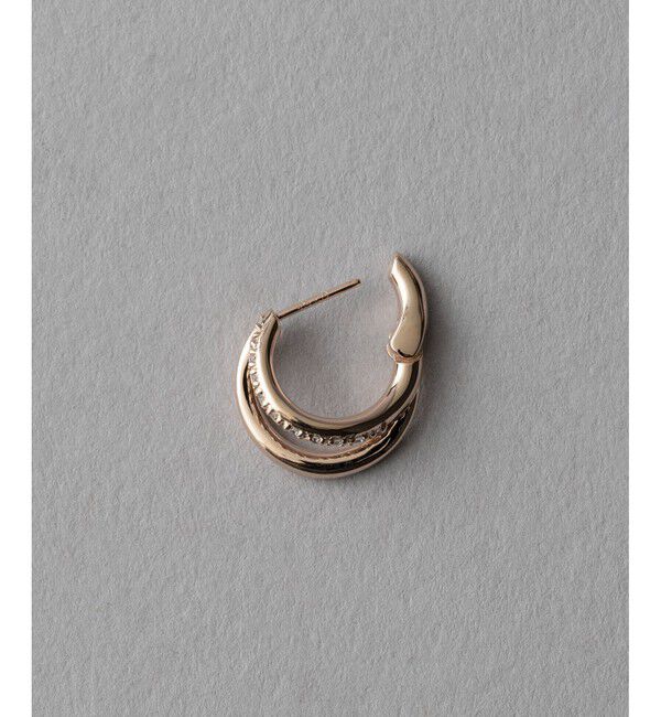 ete「ビジュー ハグピアス」|ピアス|