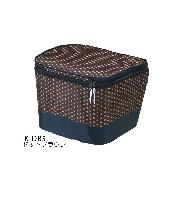 BACKYARD FAMILY「自転車 かごカバー 前 2段 前かごカバー 防水 Kawasumi カワスミ 通販/正規品」|その他|ブラウン1