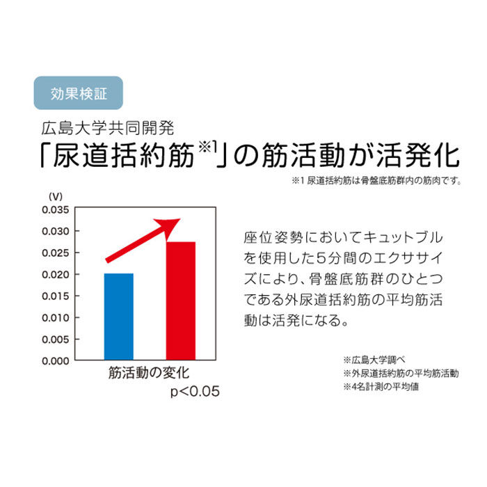 BACKYARD FAMILY「骨盤底筋トレーニング 通販 骨盤底筋エクササイズクッション キュットブル 骨盤底筋 クッション」|クッション・クッションカバー|