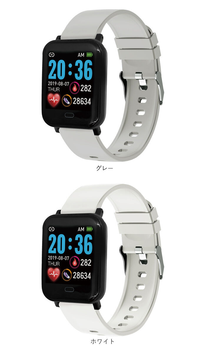 BACKYARD FAMILY「クレファー 腕時計 CREPHA TS-SMW002 通販 スマートウォッチ スポーツウォッチ」|腕時計|