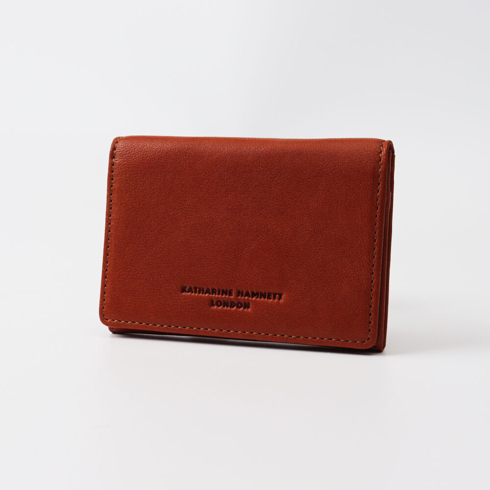 BACKYARD FAMILY「katharine hamnett london 名刺入れ 490-52301 通販 カードケース」|名刺入れ・カードケース|ブラウン1