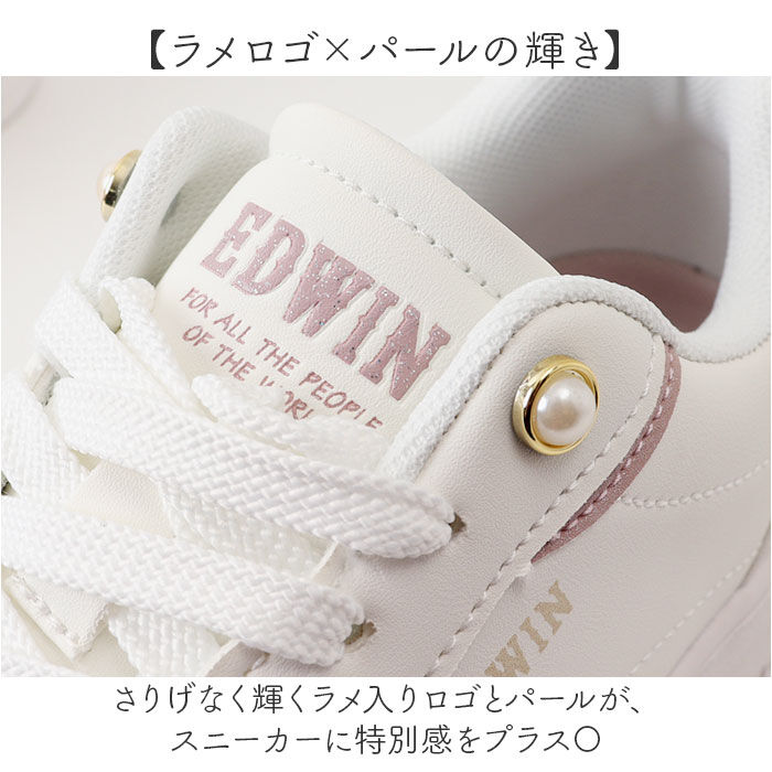 BACKYARD FAMILY「エドウィン スニーカー レディース 通販 EDWIN シューズ おしゃれ かわいい」|スリッポン|