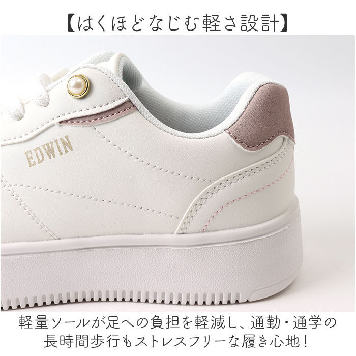 BACKYARD FAMILY「エドウィン スニーカー レディース 通販 EDWIN シューズ おしゃれ かわいい」|スリッポン|