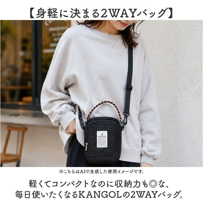 BACKYARD FAMILY「kangol bag カンゴール 250-2200 通販 ショルダーバッグ ハンドバッグ」|ショルダー・メッセンジャー|